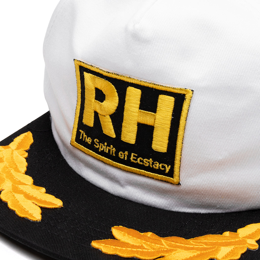 Graphic Hat 9 - White/Red