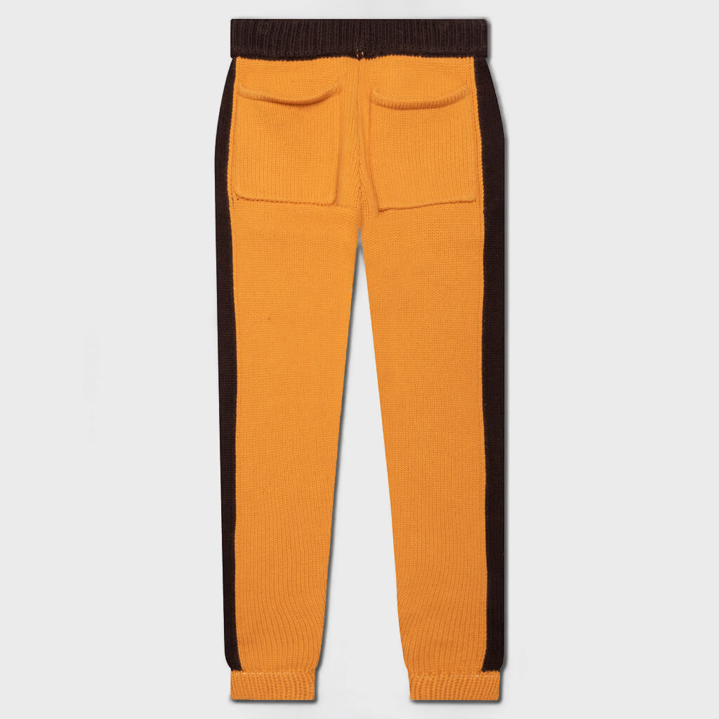 Knit Track Pant - Yellow/Black