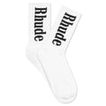 Rhude Logo Sock - White/Black