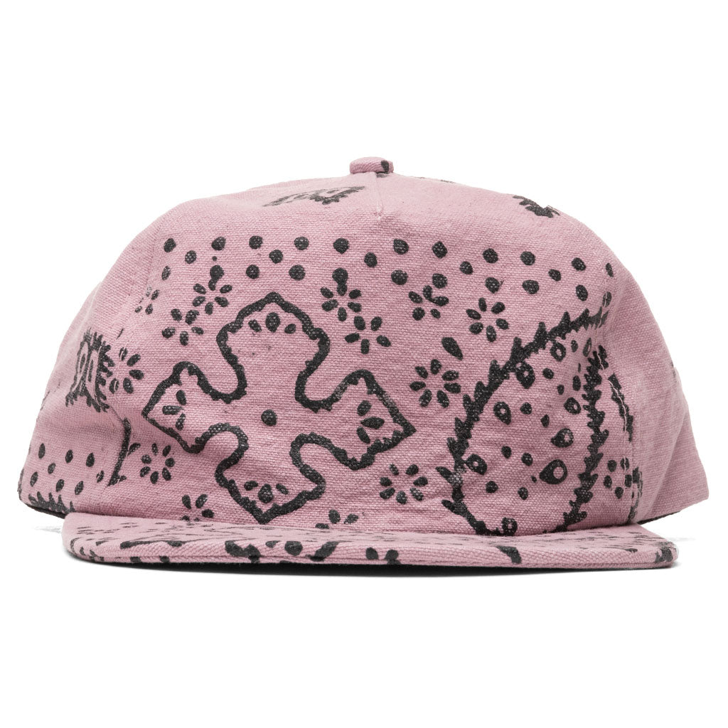Rhepurposed Hat - Mauve