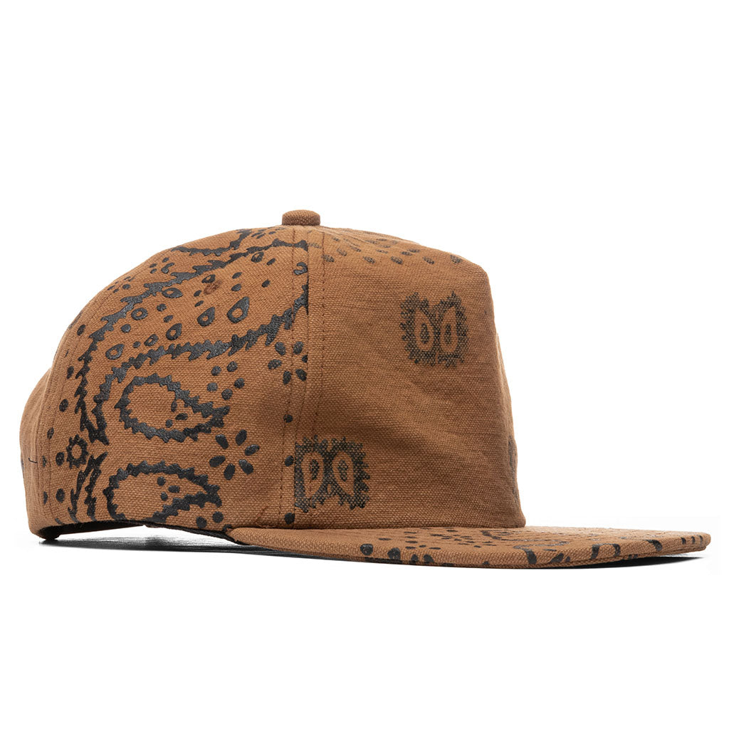 Rhepurposed Hat - Tan