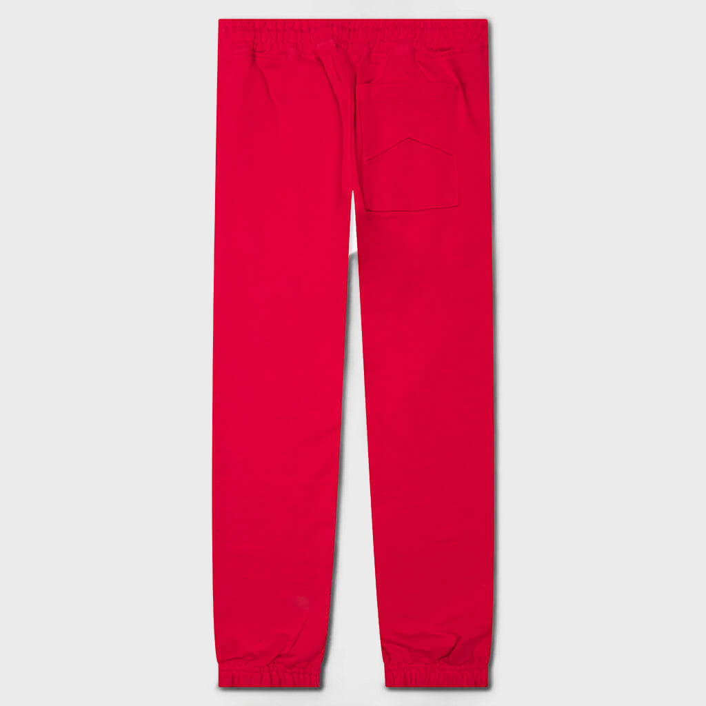 Terry Sweatpant - Cherry Red