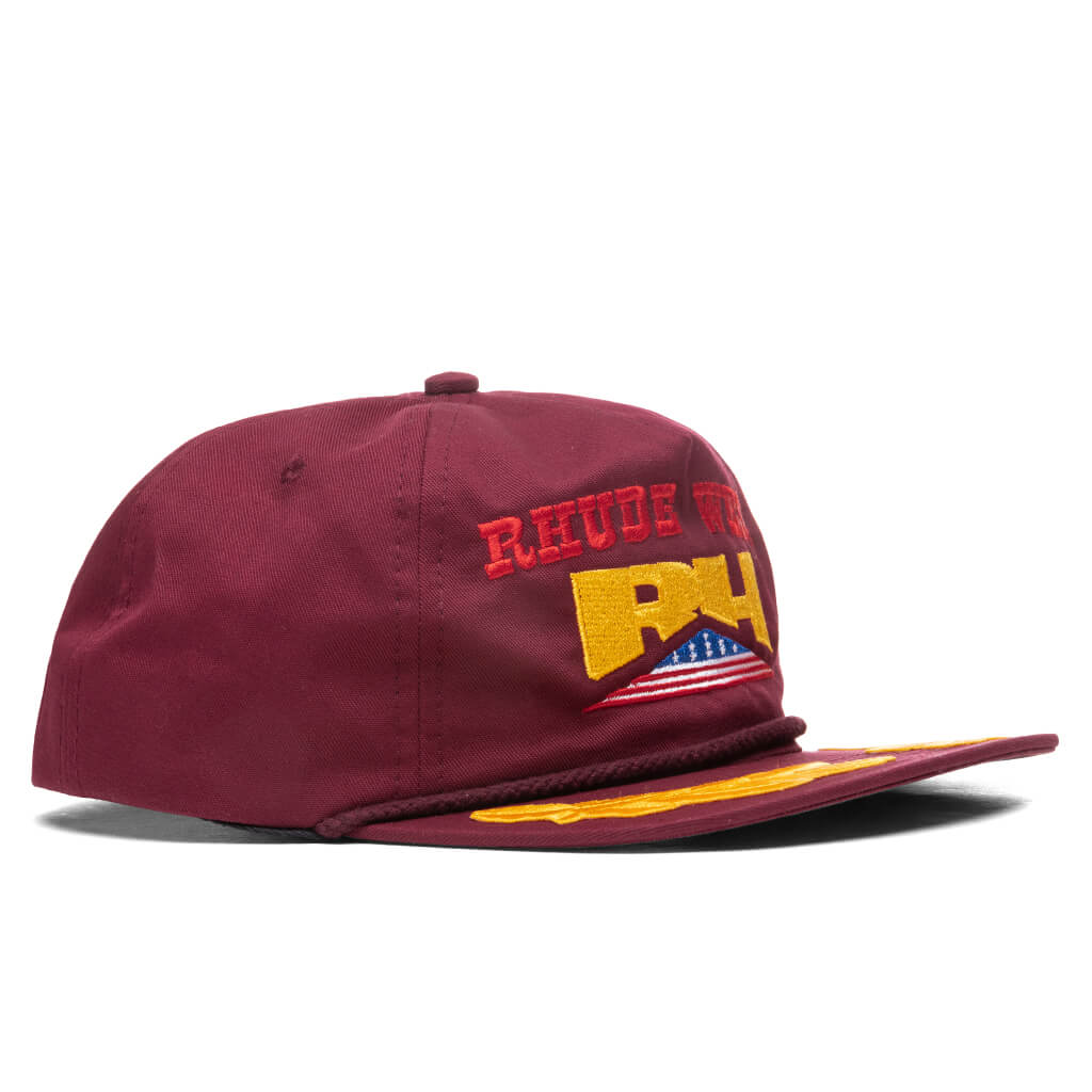 Wild West Hat - Maroon