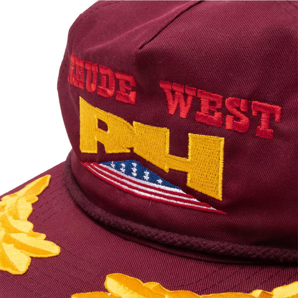 Wild West Hat - Maroon