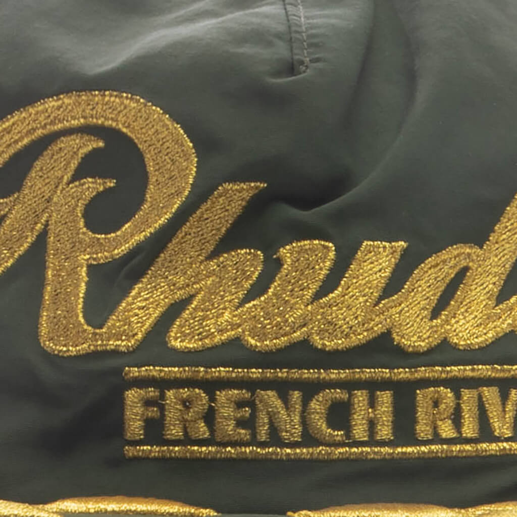 Rhude French Riviera Hat - Green/Gold