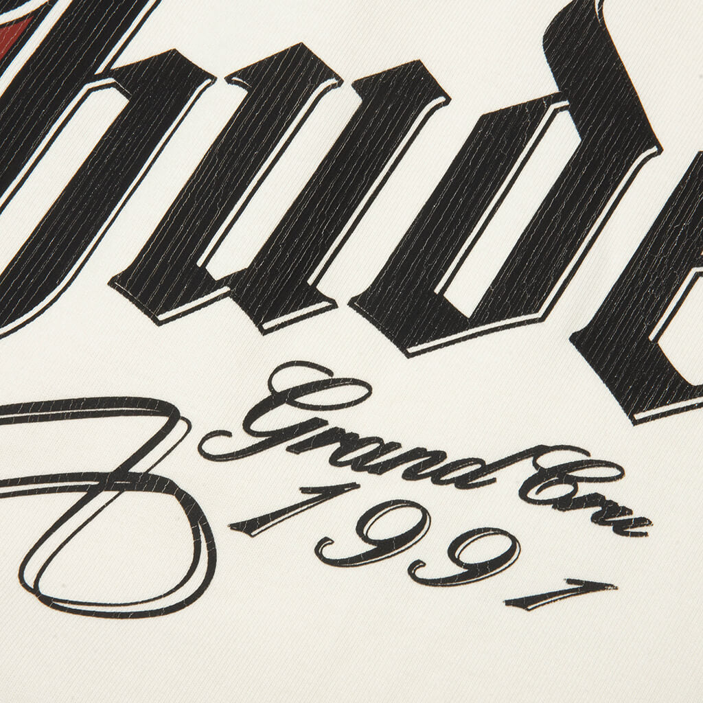 Rhude Fumar 91 Tee - Vintage White/Black/Red