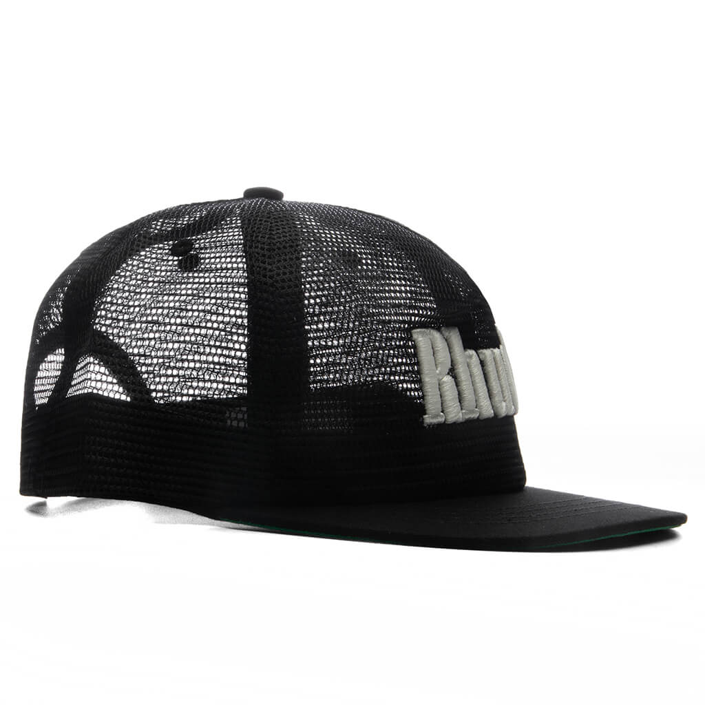 Rhude Logo Mesh Hat - Black/White