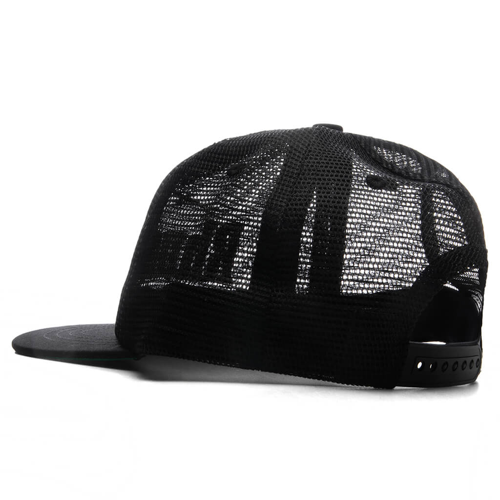 Rhude Logo Mesh Hat - Black/White