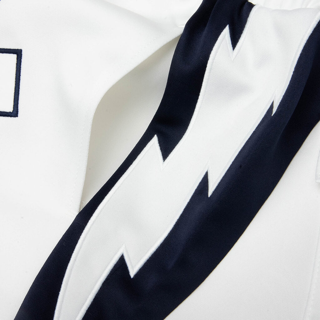 Logo Lightning Shorts - White/Navy