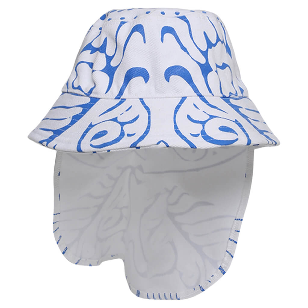 Plate Hat - White/Blue