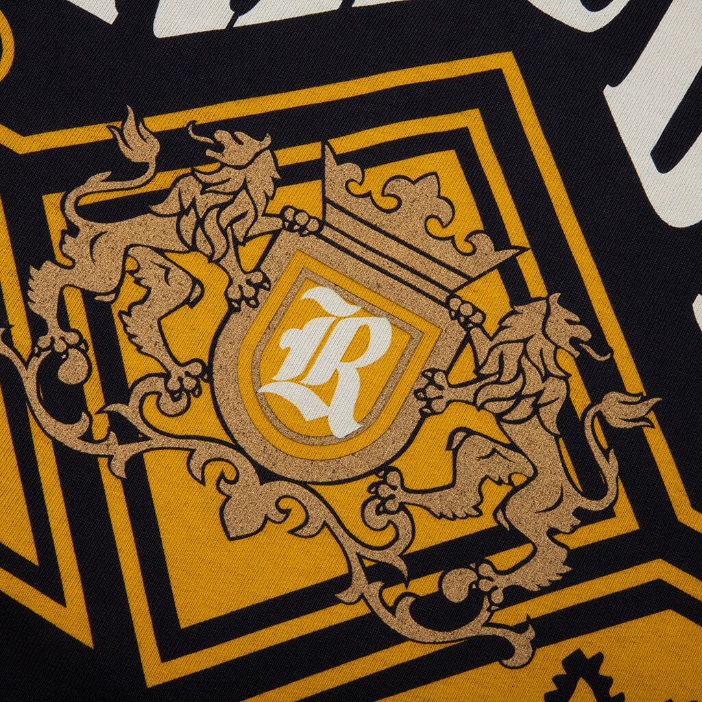 Rhude Playing Card Tee - Vintage Black/Yellow