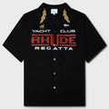 Rhude Regatta Club Shirt - Black/White/Yellow/Red