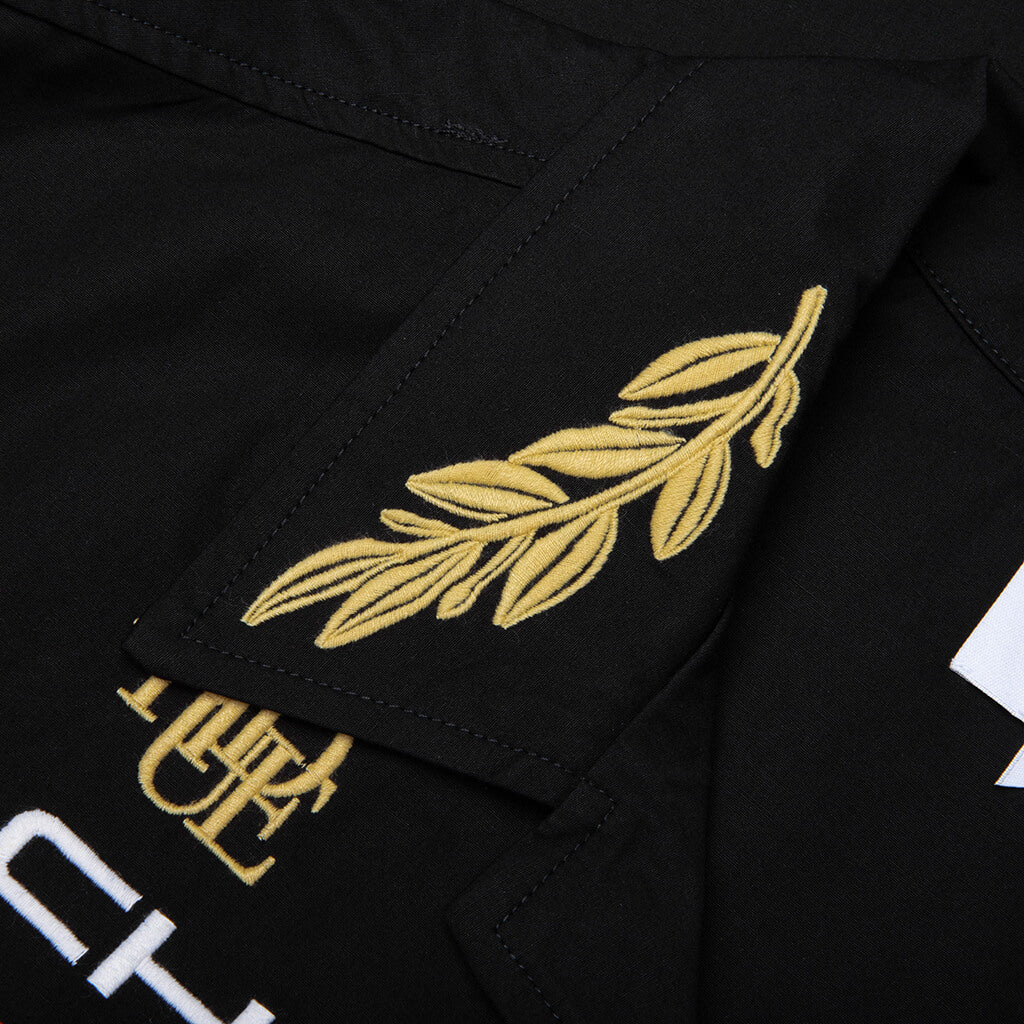 Rhude Regatta Club Shirt - Black/White/Yellow/Red