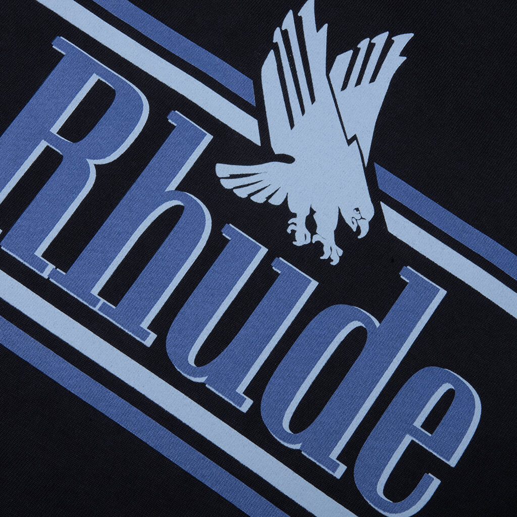 Rhude Rossa Tee - Vintage Black/Blue