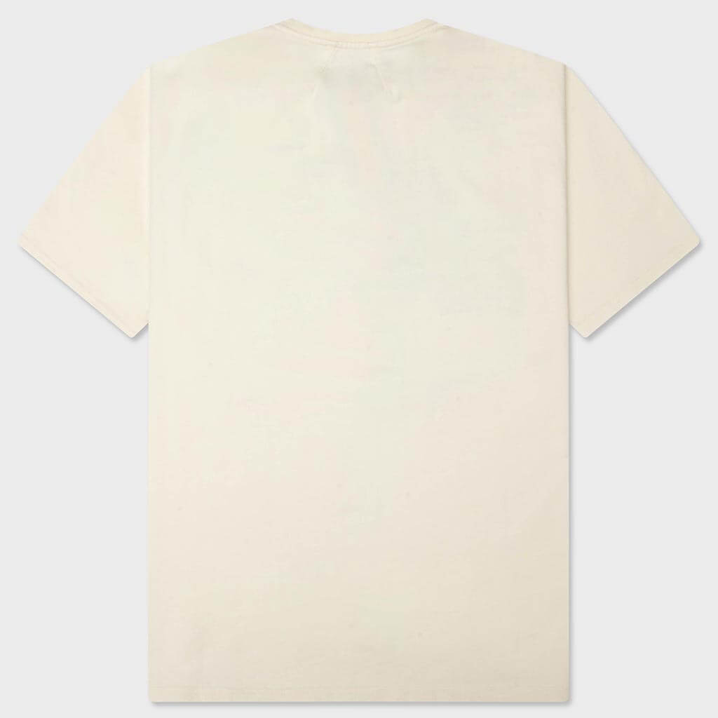Rhude Slip Tee - Vintage White/Black/Red
