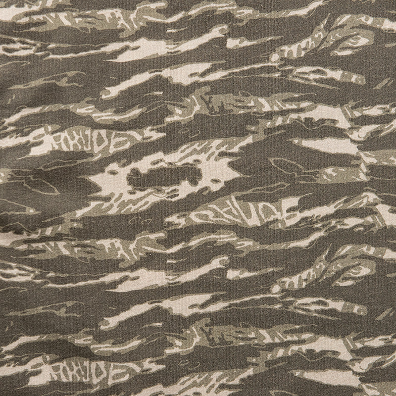 Rhude Tiger Camo Double-Layered Tee - Camo/White
