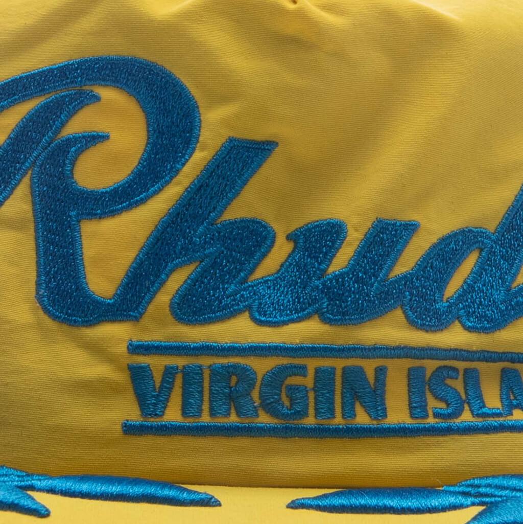 Rhude Virgin Islands Hat - Yellow/Blue