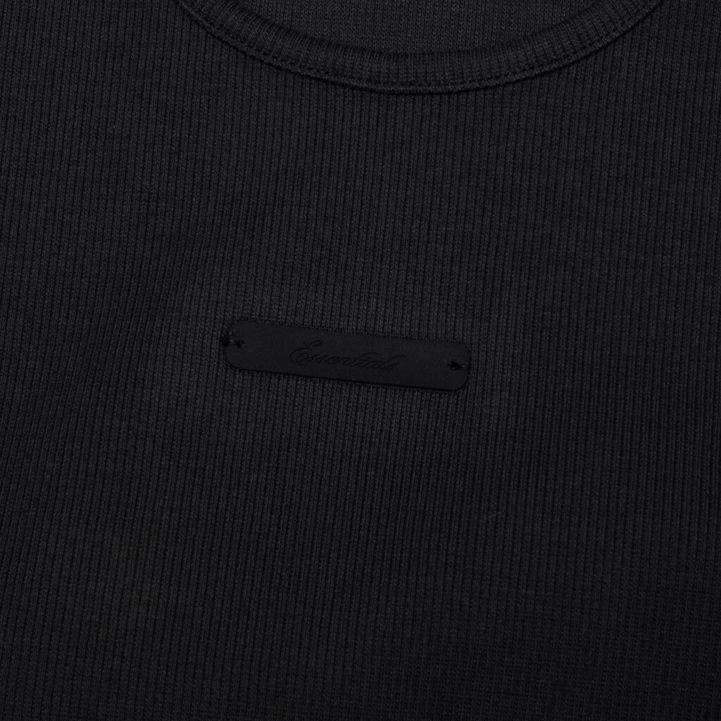 Rib Tank - Vintage Black