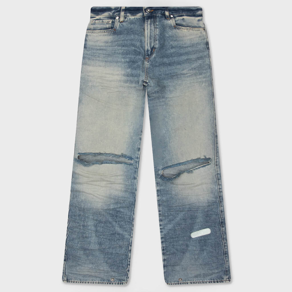 Rich Kid Trousers - Blue Wash