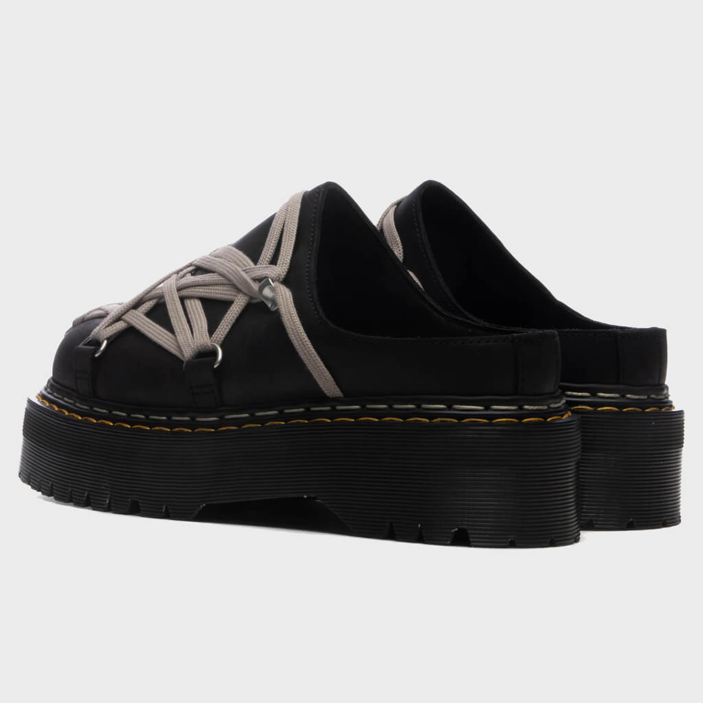 Quad Sole Megalance Mule Shoe - Black