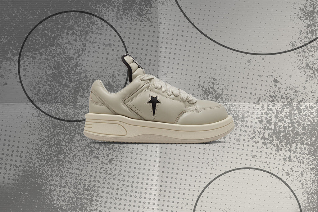 Turbowpn Ox Leather Shoes - Oyster/Black