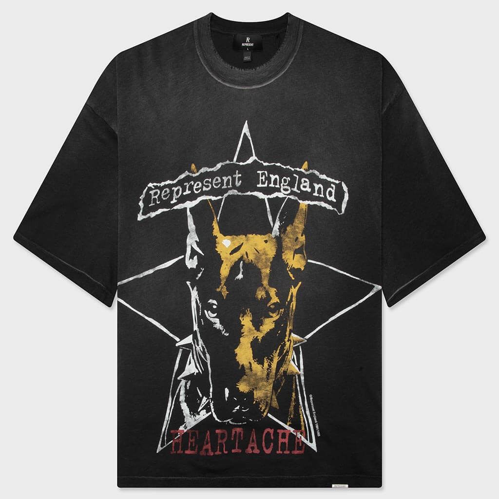 Riot T-Shirt - Washed Black