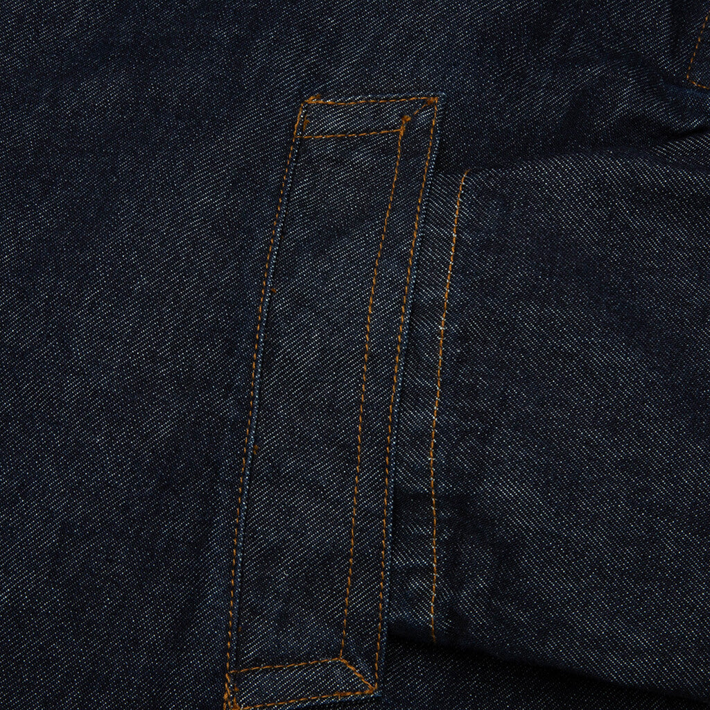 Robinson Washed Denim M.W. Coat - Indigo