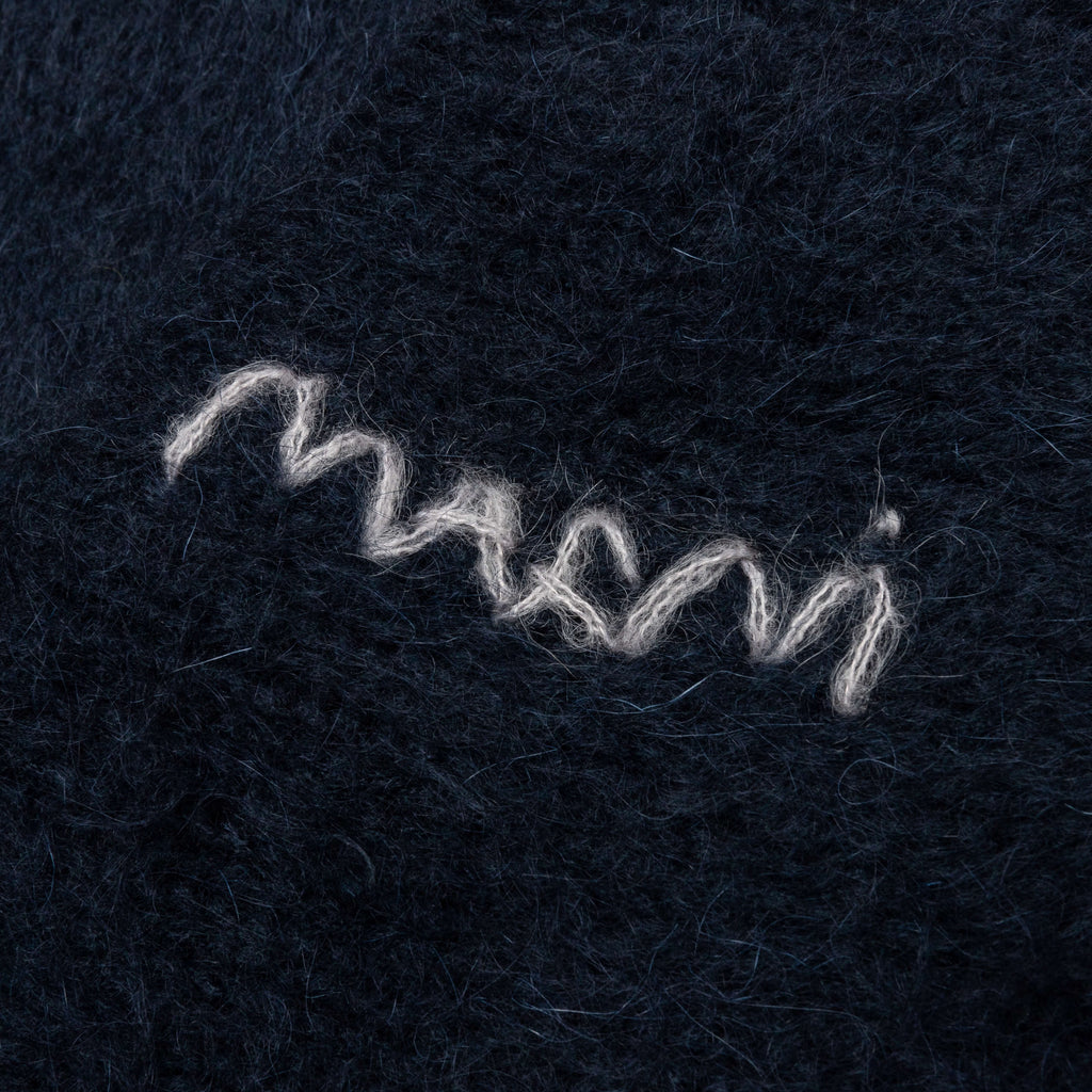 Roundneck Knitted Sweater - Midnight