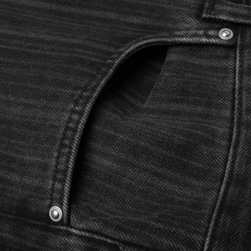 Rylan Pant - Rylan Stripe/Black Stone Washed