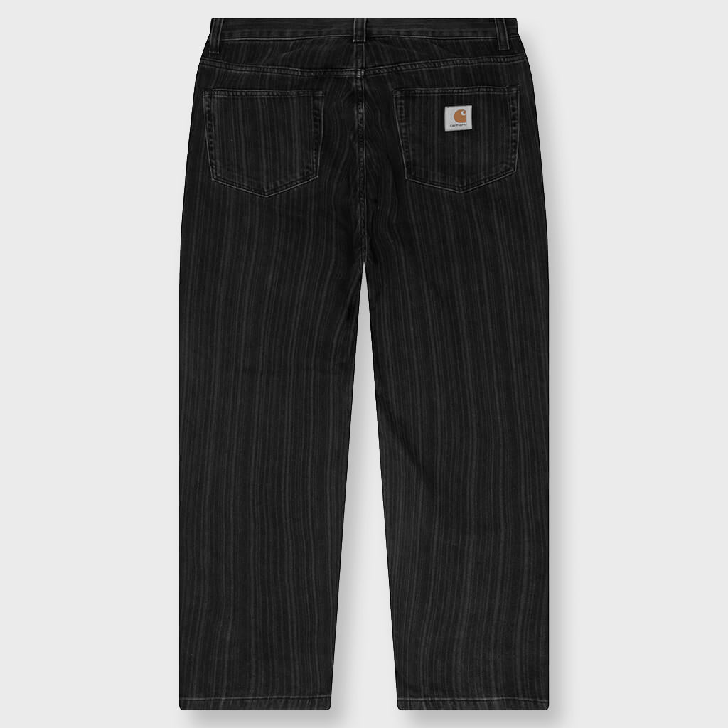 Rylan Pant - Rylan Stripe/Black Stone Washed