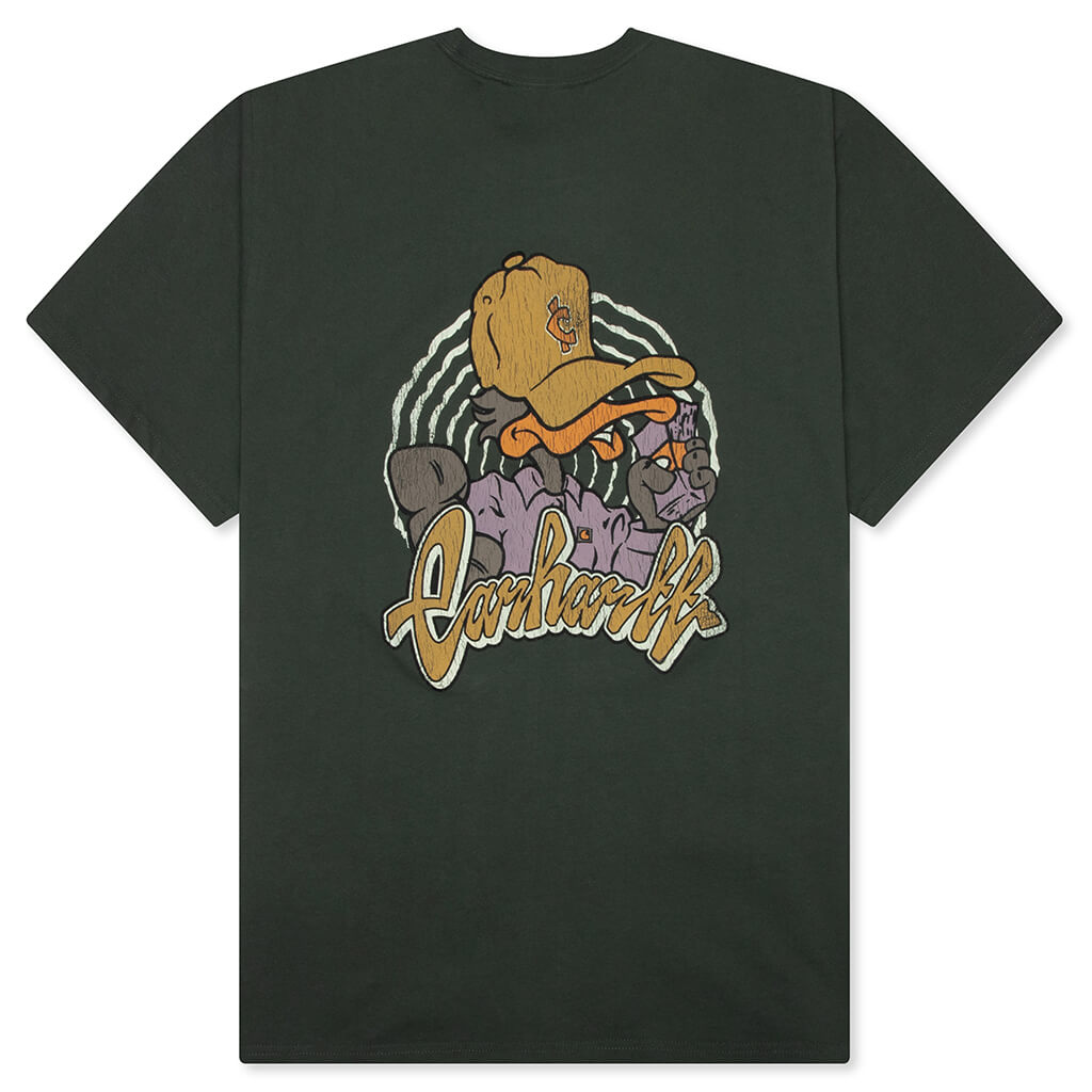 S/S Chedda T-Shirt - Opuntia Heavy Stone Wash