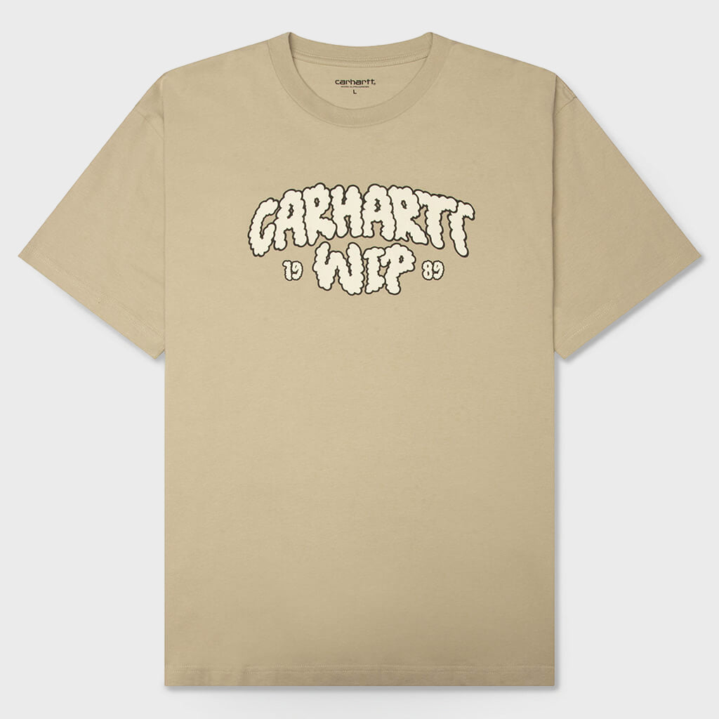 S/S Cloud Script T-Shirt - Barchan