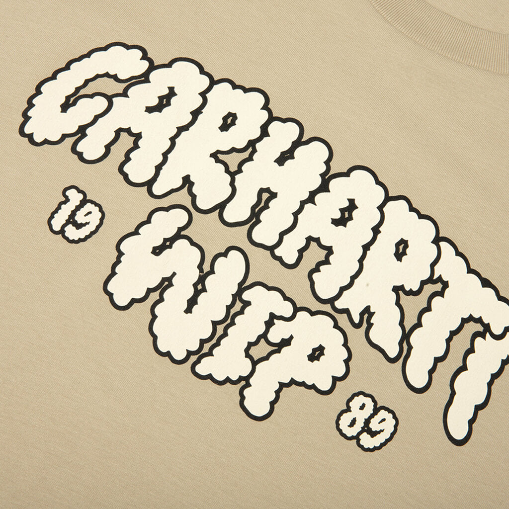 S/S Cloud Script T-Shirt - Barchan