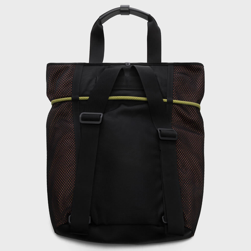 Shopping Bag - Rust/Black