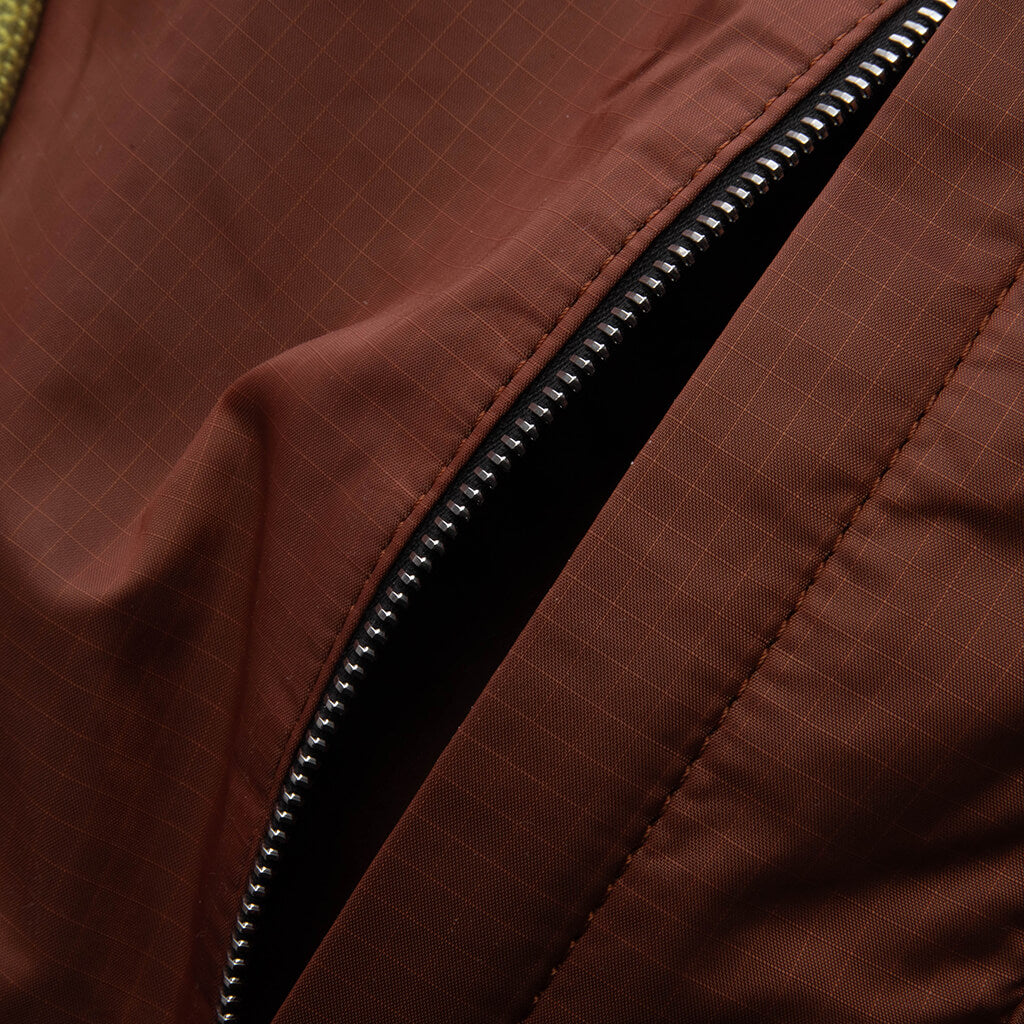 Shopping Bag - Rust/Black