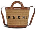Tropicalia Small Bucket Bag - Raw Sienna