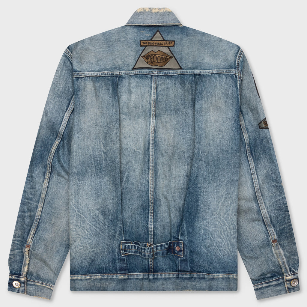 Sacai Gonz Denim Jacket - Light Blue