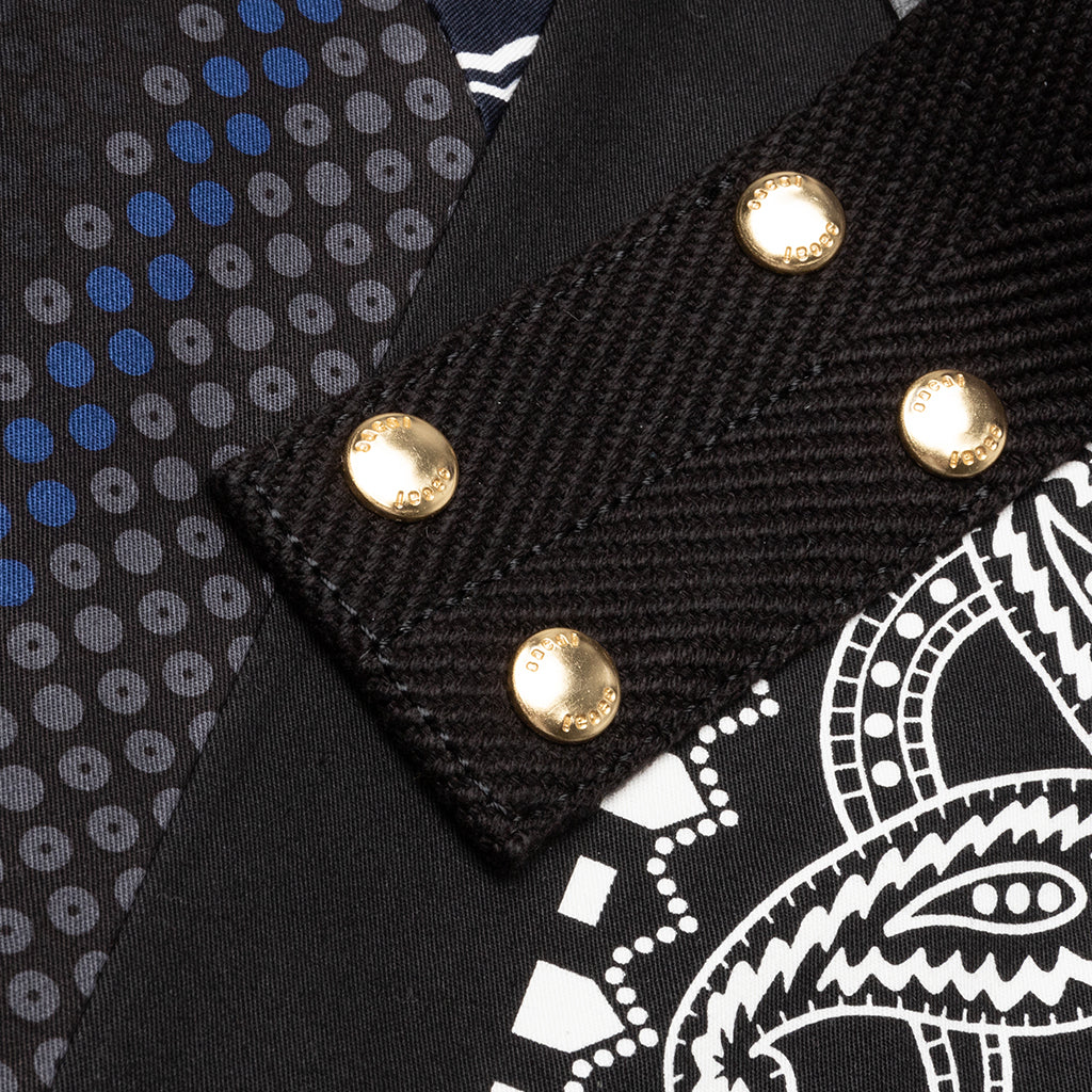 Hank Willis Thomas Patchwork Tote - Black/Navy