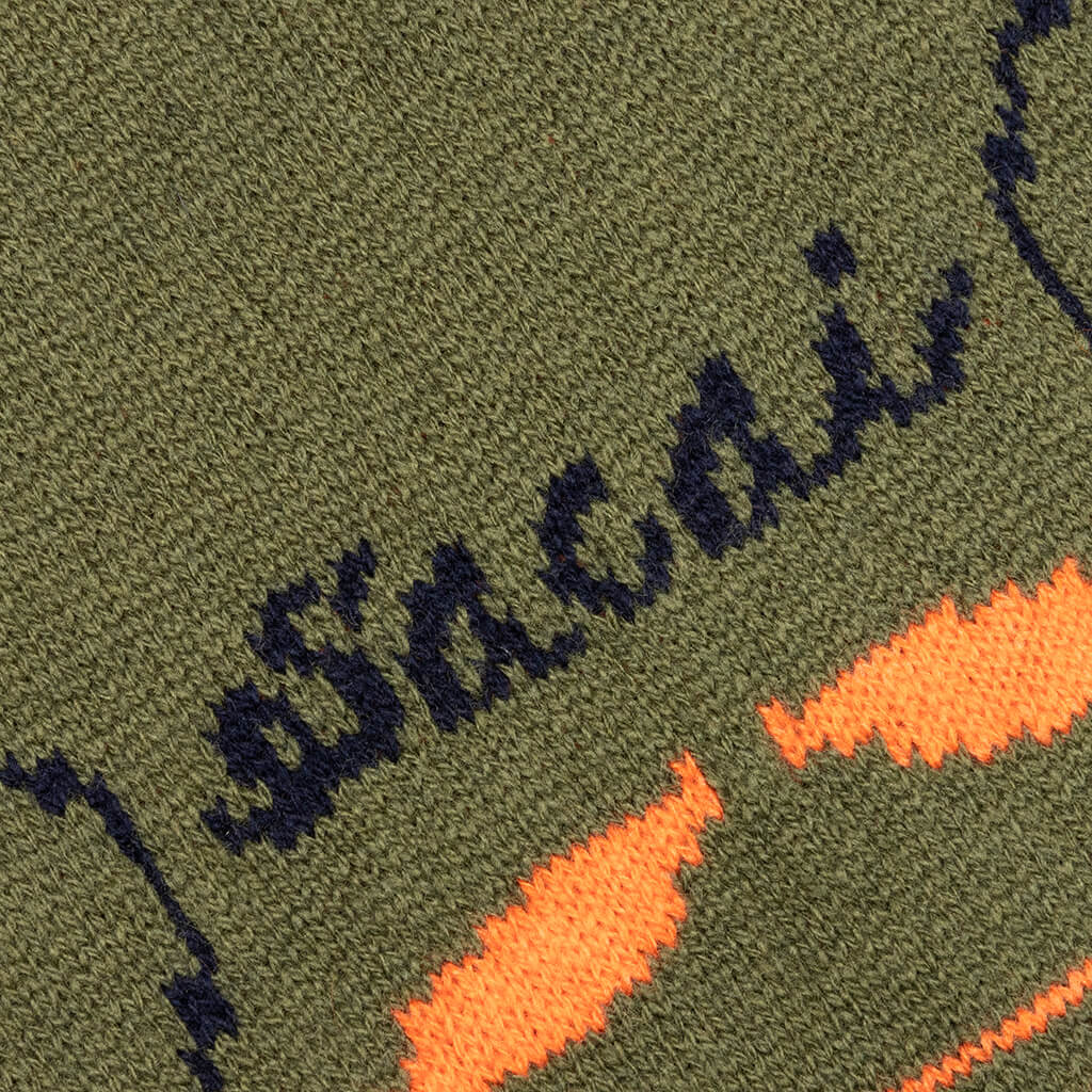 Knit Scarf - Khaki
