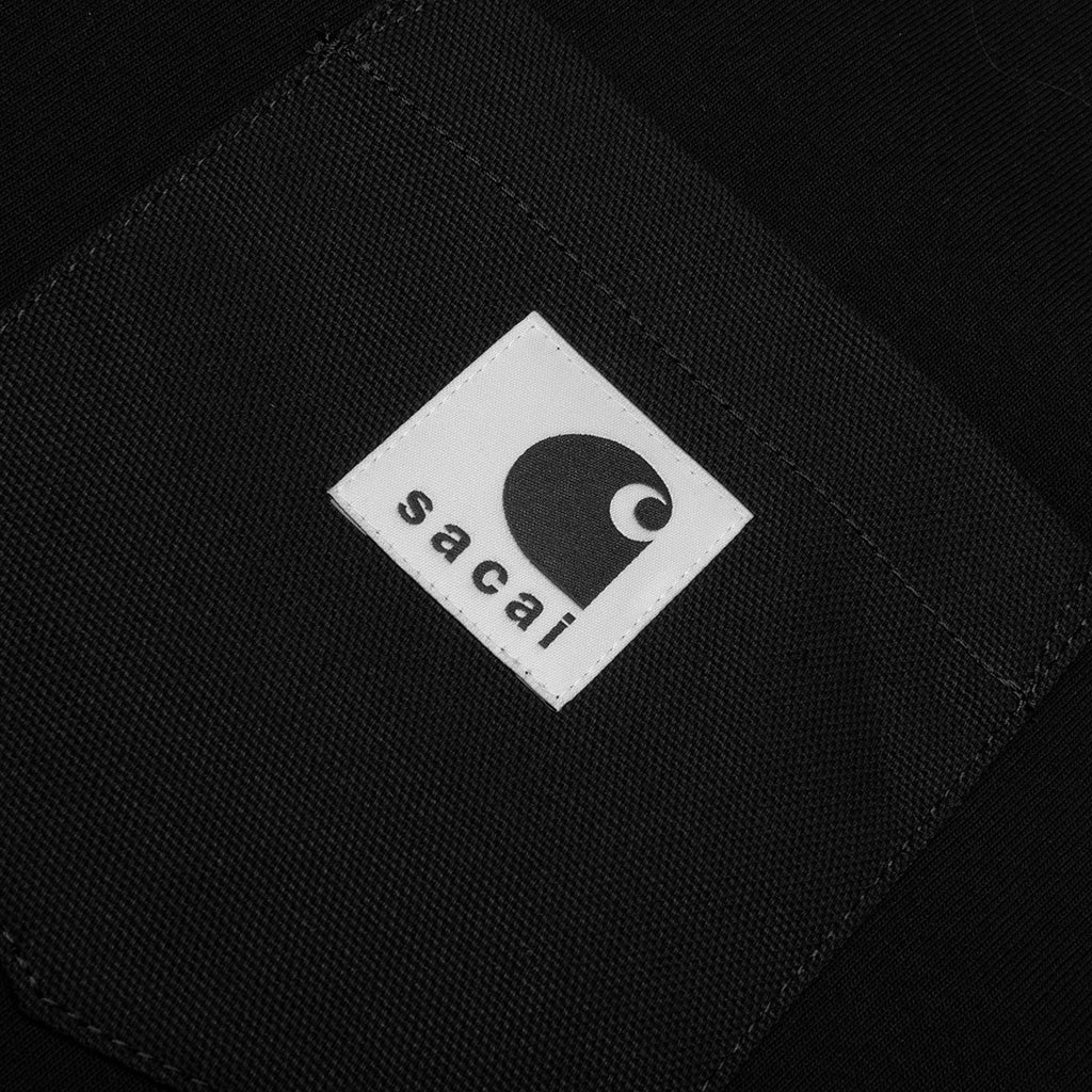 Cotton Jersey L/S T-Shirt - Black