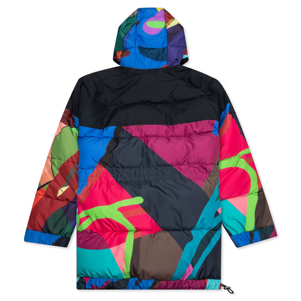 Print Blouson Coat - Multi