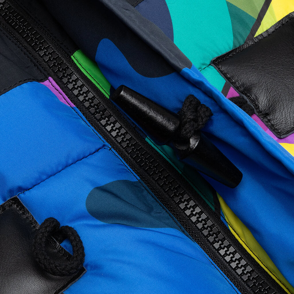 Print Blouson Coat - Multi