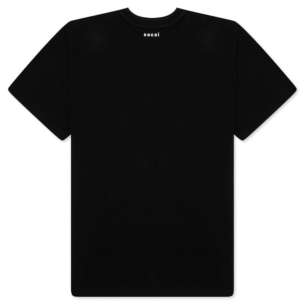 Embroidery T-Shirt - Black/White