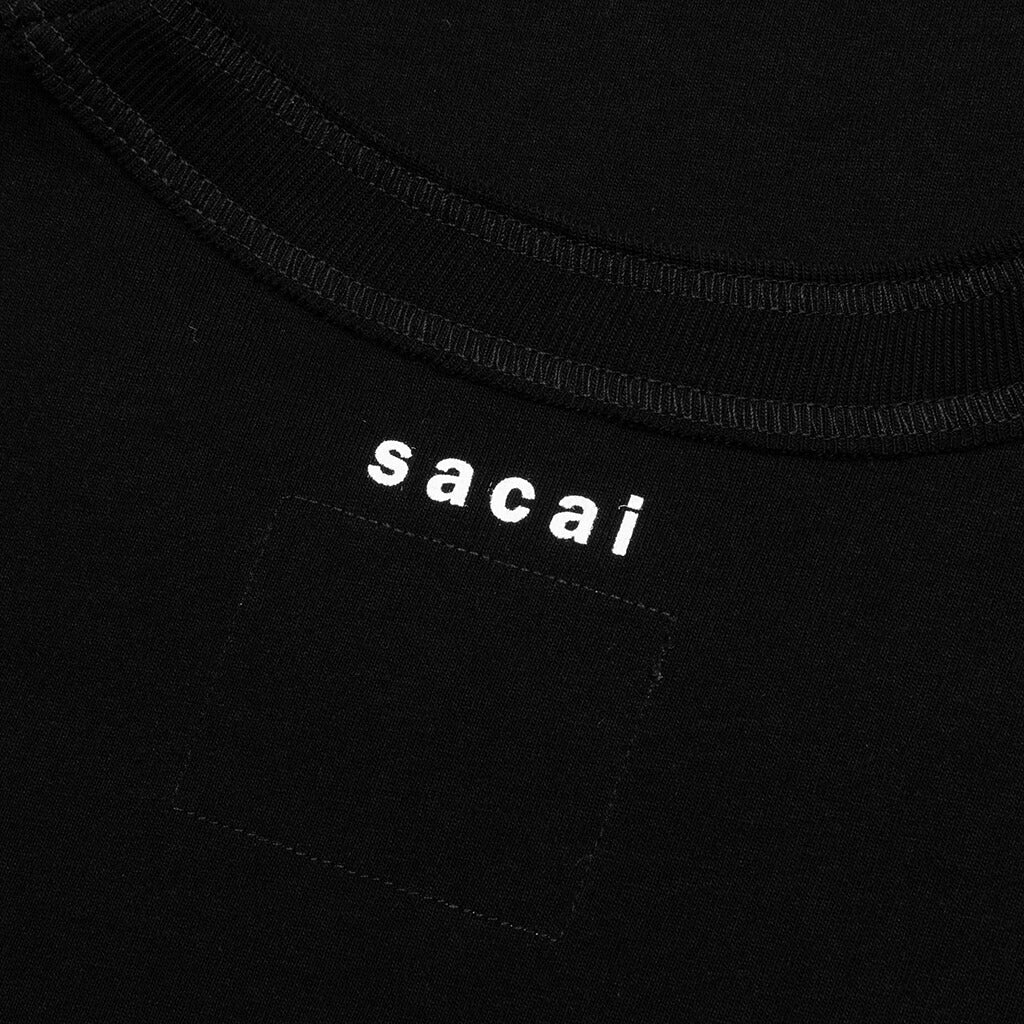 Embroidery T-Shirt - Black/White