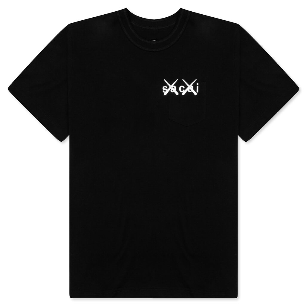 Embroidery T-Shirt - Black/White