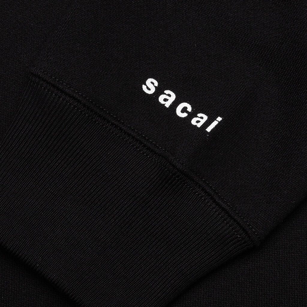 Embroidery T-Shirt - Black/White