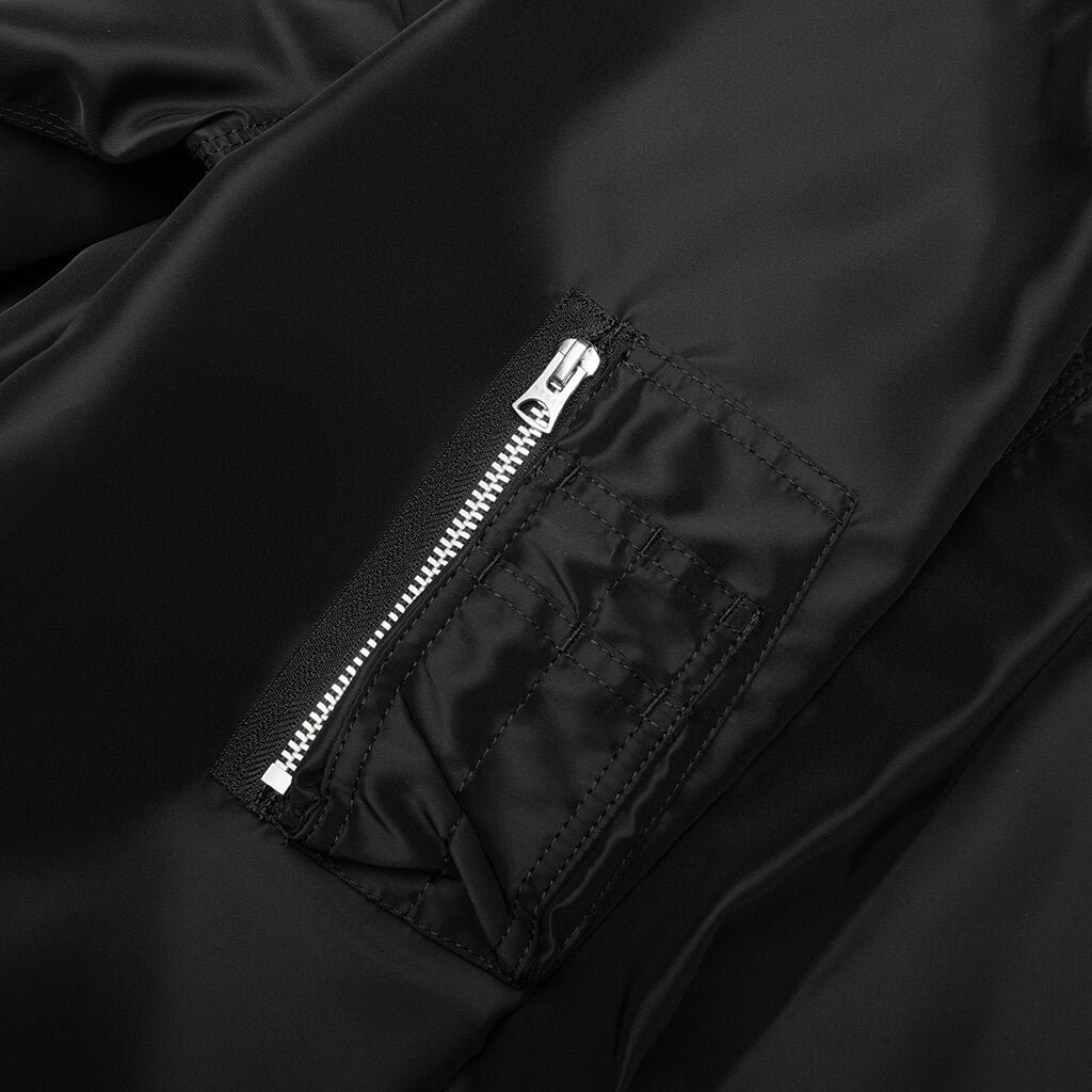 Nylon Twill Duck Blouson - Black