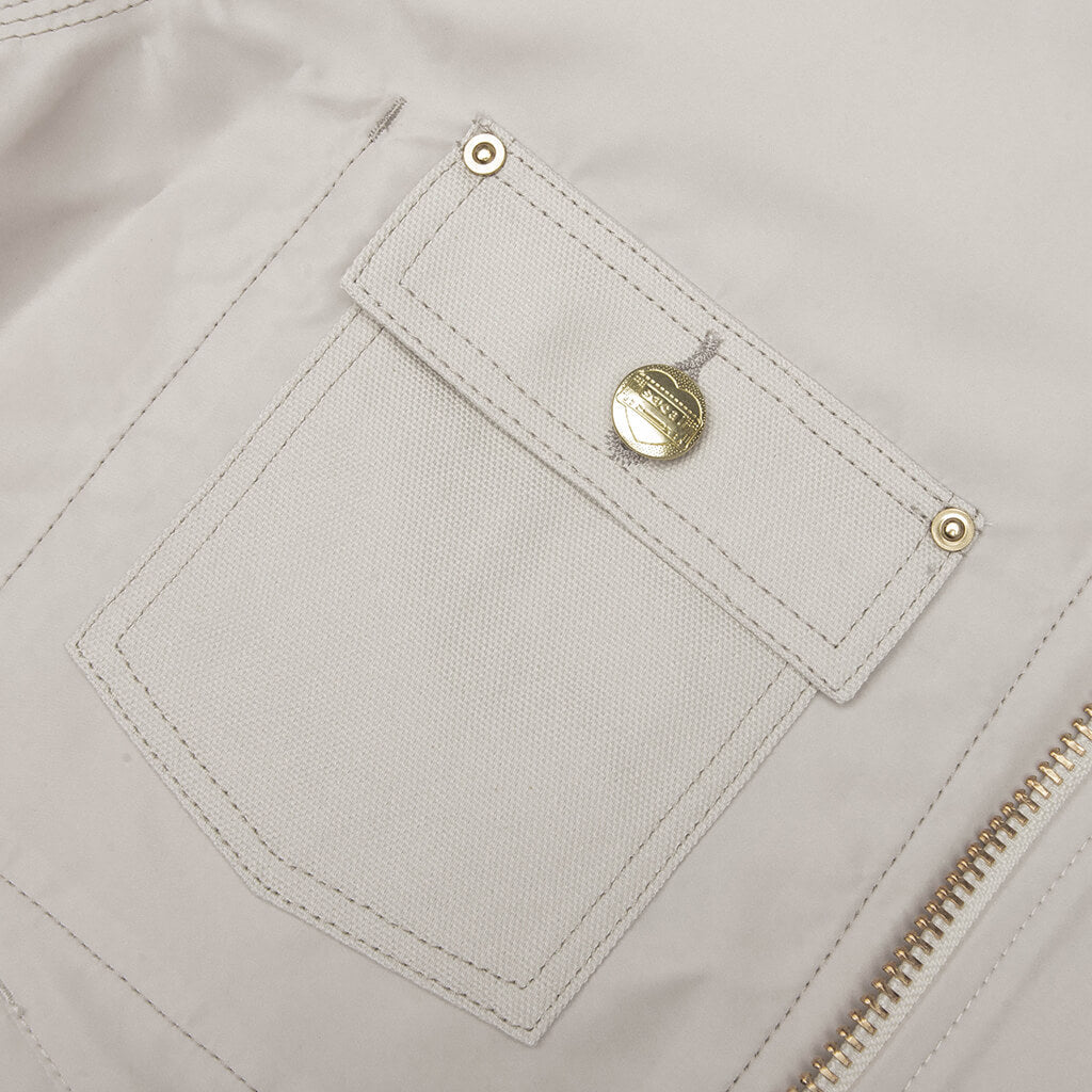 Nylon Twill Duck Blouson - Ivory