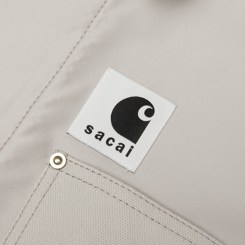 Nylon Twill Duck Blouson - Ivory