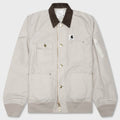 Nylon Twill Duck Blouson - Ivory